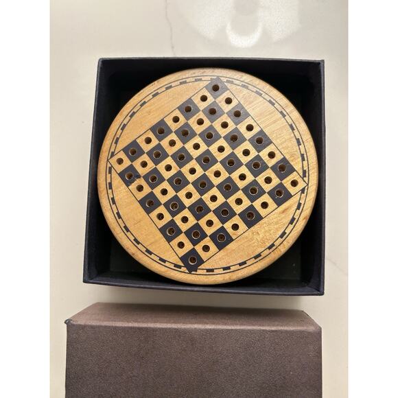 Wooden Mini Chess Box Set Imaginarium Signature Series Tournament Compliant - Picture 6 of 12